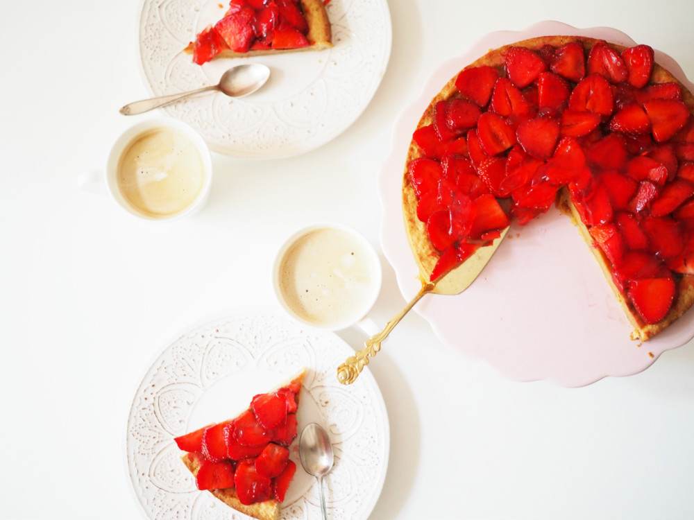 Strawberry Tart // fructose & lactose intolerance