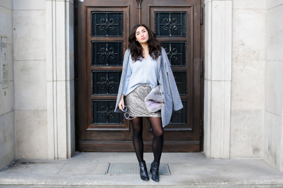 Everyday Glitter // Sequin Mini Skirt - Fashion Blog Berlin